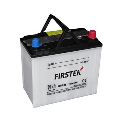 NS60LS 12V 45AH JIS乾式充電式カーバッテリー