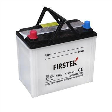 NS60S 12V 45AH JIS乾式充電式カーバッテリー